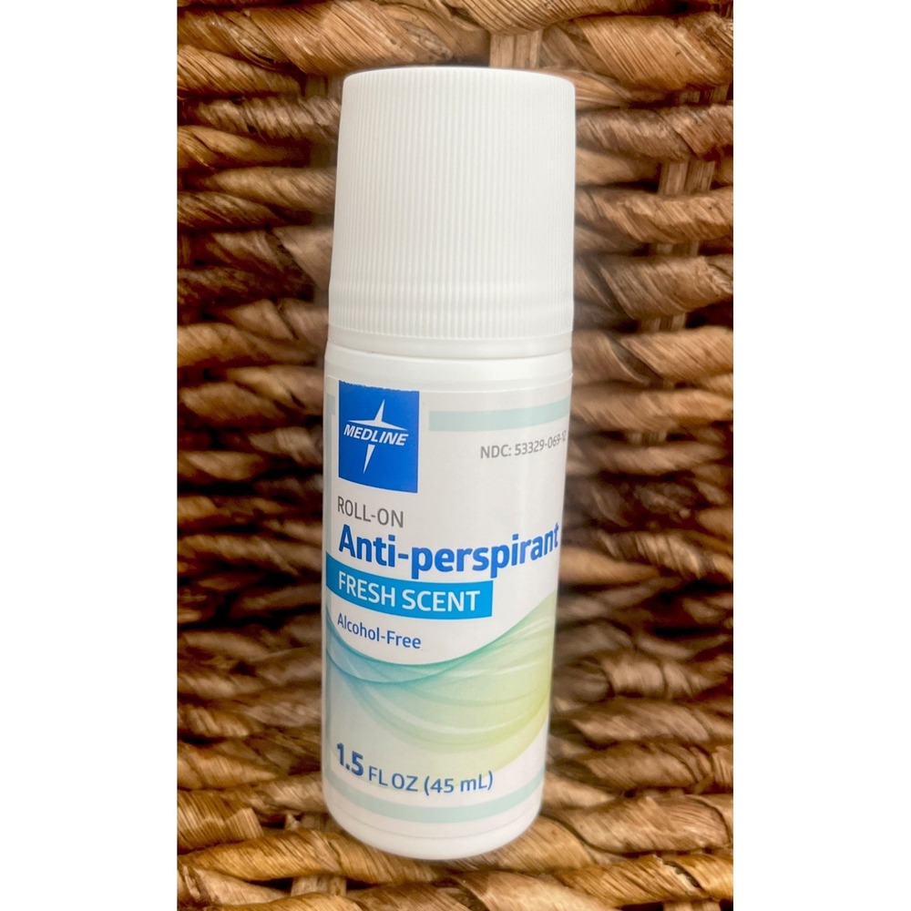 Medline Roll-On Antiperspirant Fresh Scent Alcohol Free Armpit‎ 1.5oz MSC095010H